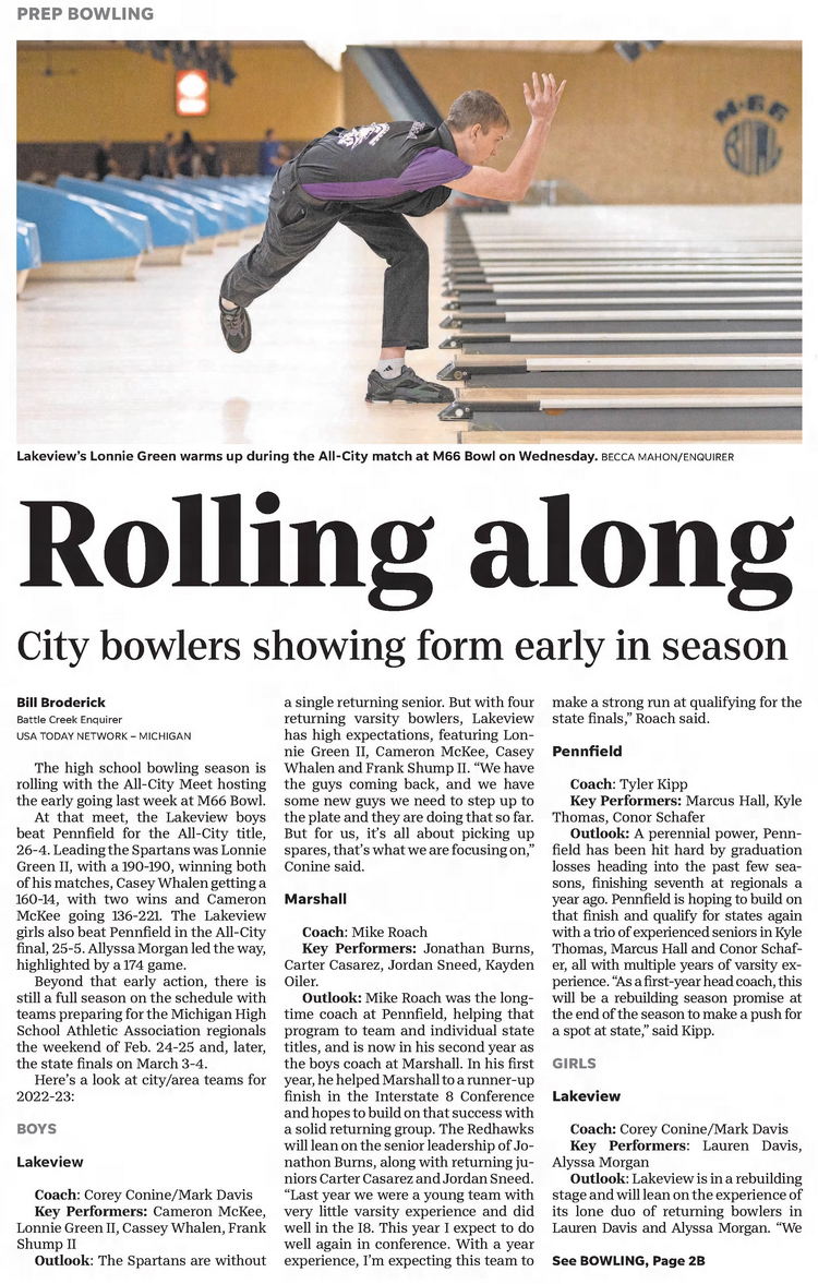 M-66 Bowl - Dec 20 2022 Article
